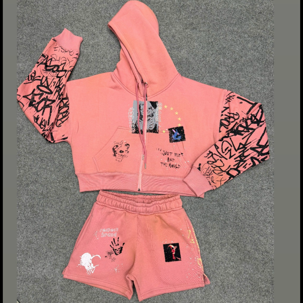 BLUSH RESPECT SIGNATURE CROP SET