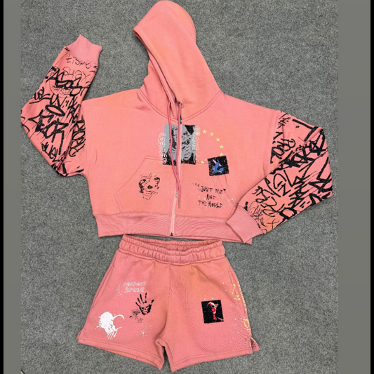 BLUSH RESPECT SIGNATURE CROP SET